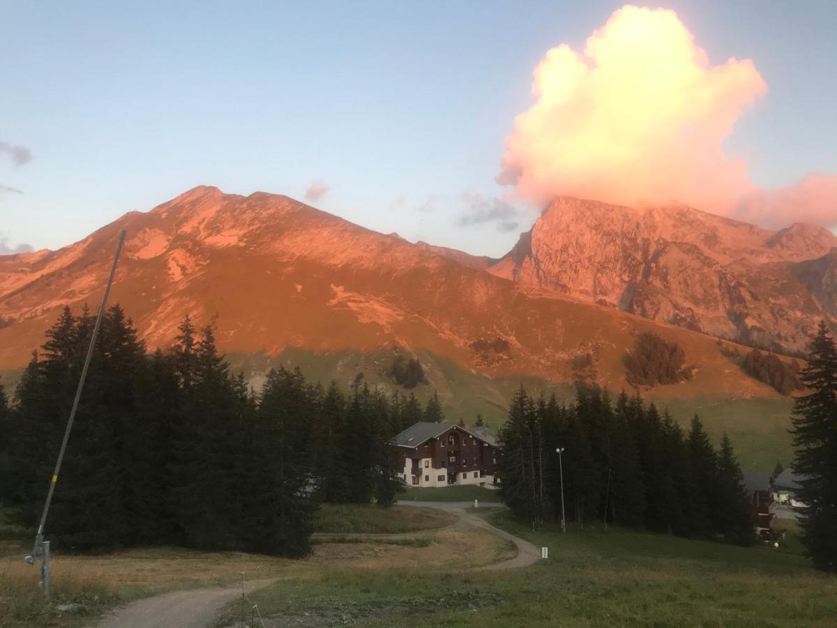 Appartement T2 Col De Merdassier Au Pied Des Pistes Manigod Dış mekan fotoğraf