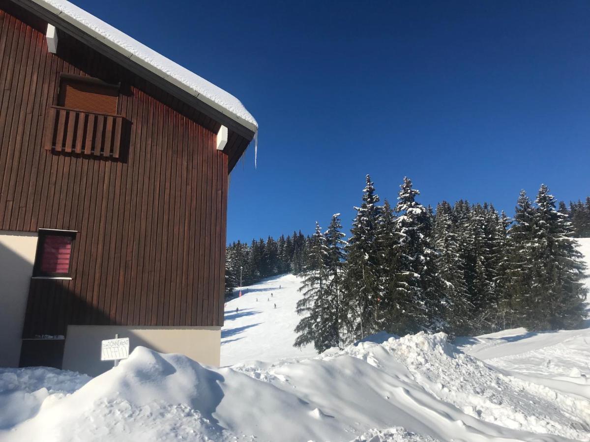 Appartement T2 Col De Merdassier Au Pied Des Pistes Manigod Dış mekan fotoğraf